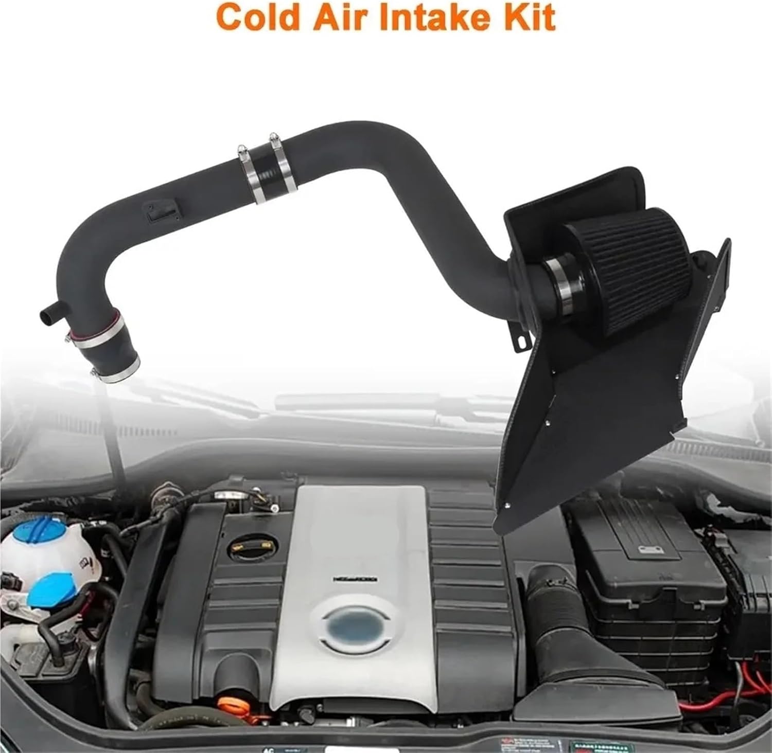 Cold Air Intake Filter V MK5 B6 Seat Leon EA113 Engine Car Cold Air Intake Pipe Kit With Filter