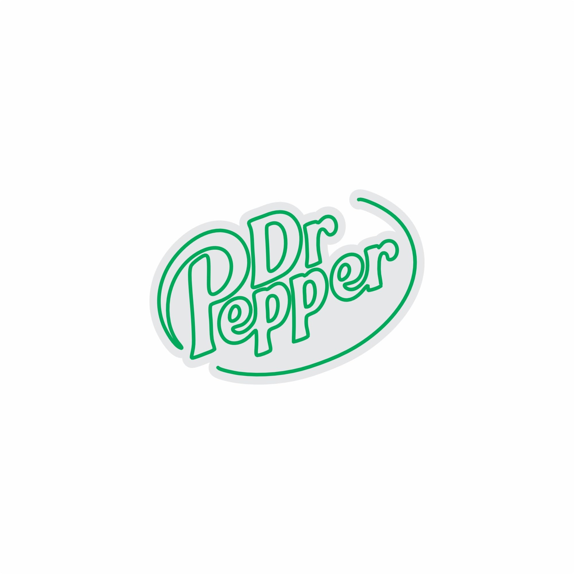 Custom Neon | Dr Pepper Neon Sign | 17x24 | Green Neon Sign for