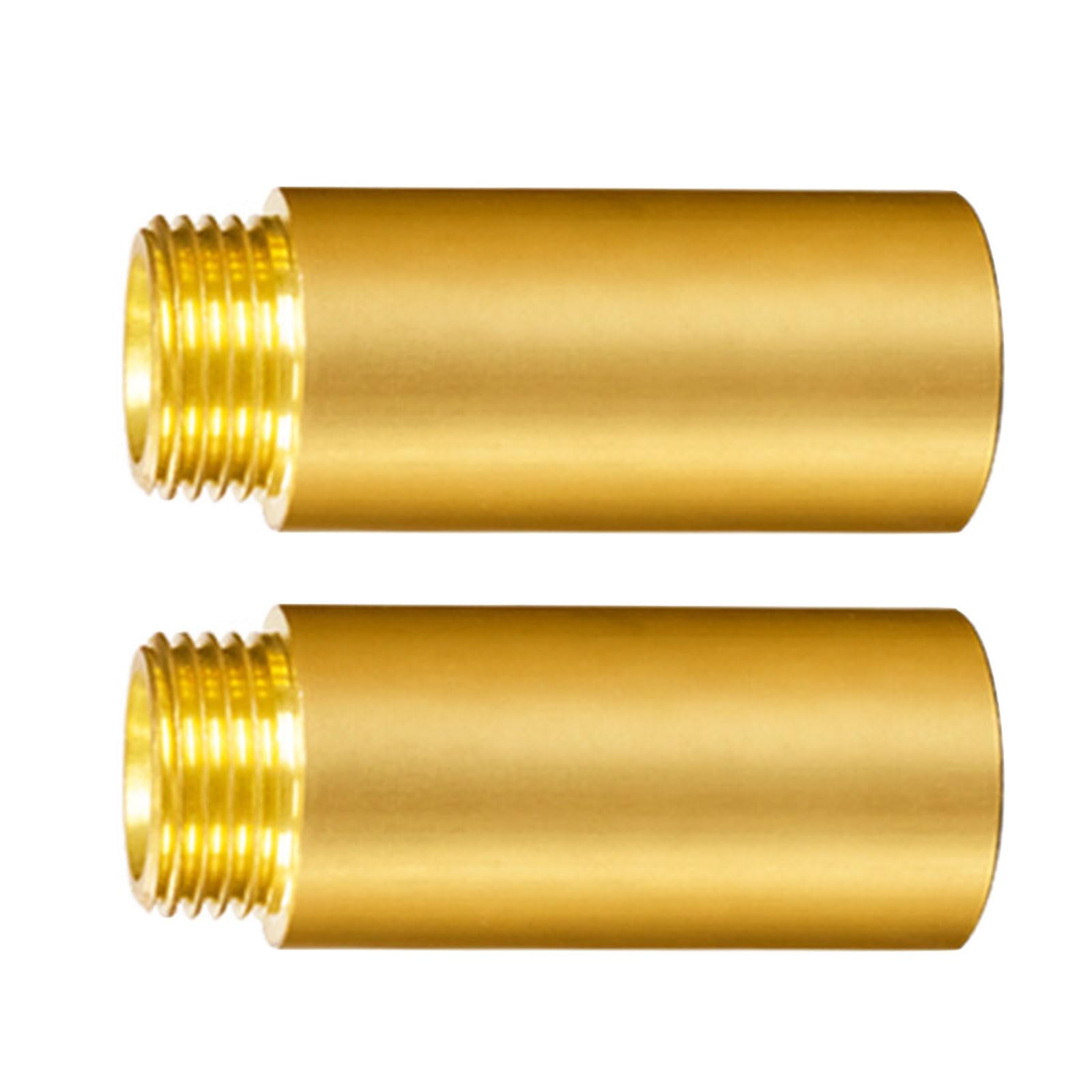 Tsophreniq 50Mm Of 2 Brass 1 / 2Inch Connector Extension Pipe Fitting Heating Systems Connector Easy To Use For Residential & Commerci Plumbing Extension Adapter