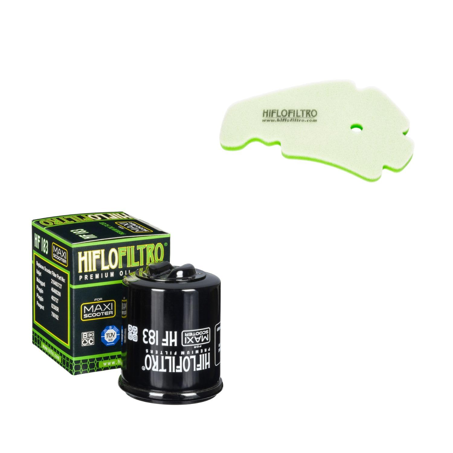 Luftfilter & Ölfilter Set Für Malaguti 250 Madison/RST3 – Motorrad-Komplettset, 2004-2011