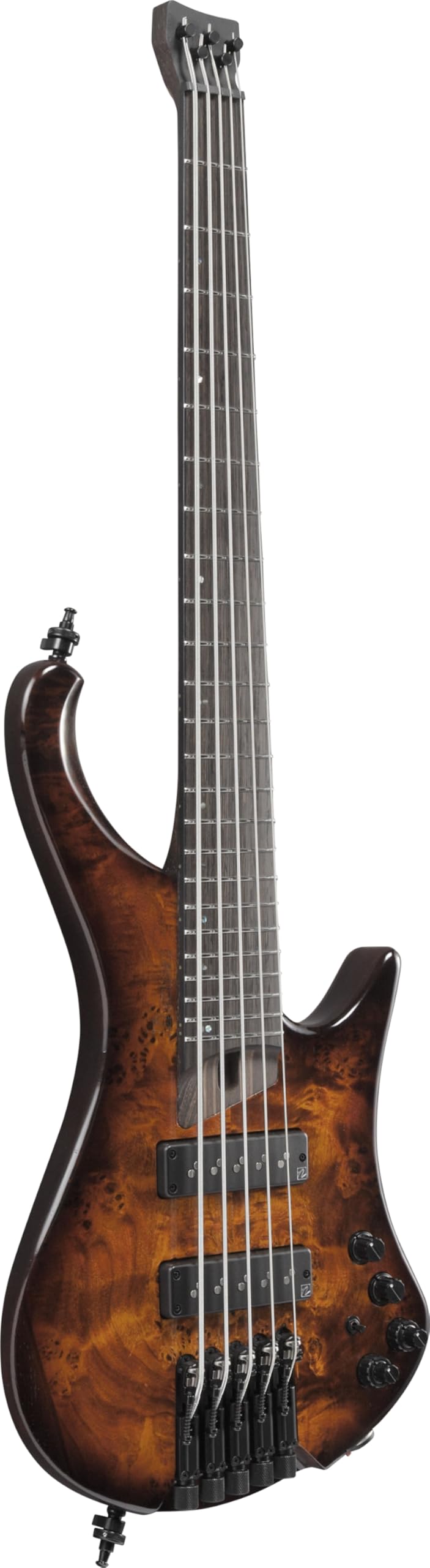 Ibanez EHB1505S Bass Workshop Dragon Eye Burst Low Gloss 5-String Headless Bass with Gig Bag