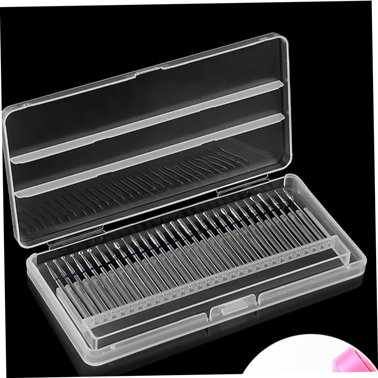 minkissy 90 Stk Reinigungswerkzeuge Nagellackierset professionelle Nagelfeile Elektrowerkzeuge Maniküre-Kit Nagelbohrer Nagelschleifkopf Maniküre-Bohrer Pediküre einstellen Entferner bohren