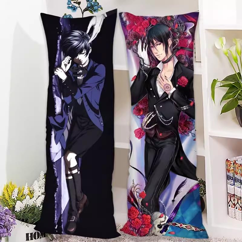 Amazon | 黒執事 抱き枕 クッション セバスチャン シエル葬儀屋 グレル