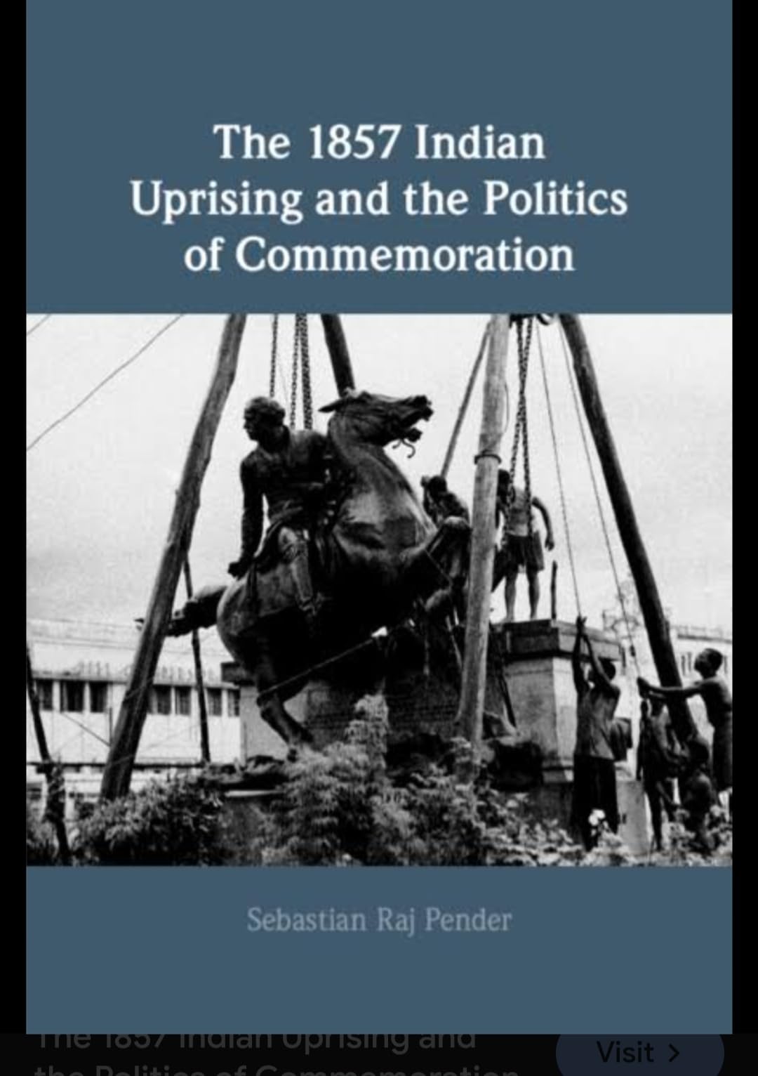 Buy The 1857 Indian Uprising and the Politics of Commemoration — BookShops.in