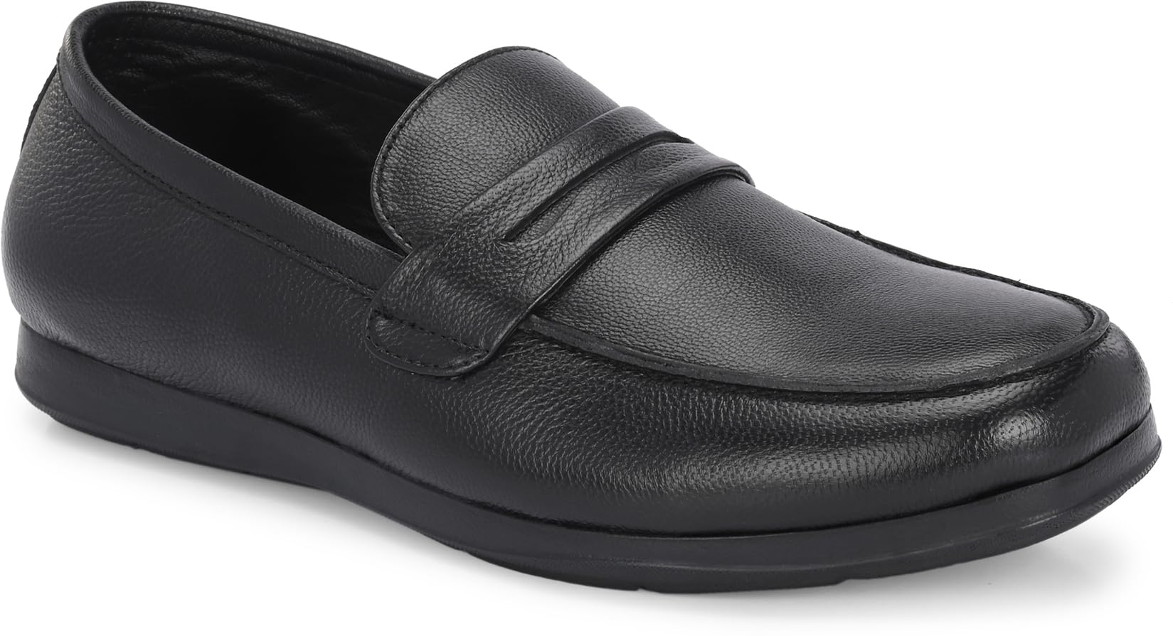 egoss Comforts Genuine Leather Casual Loafer for Men (Black-9) - SH-51 (B0DFTWP7PJ) Amazon Price History, Amazon Price Tracker