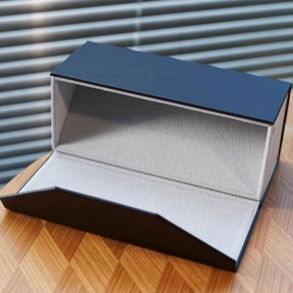 Faltbares Doppelschichtiges Brillenetui For Myopie Mit Großem Fassungsvermögen, Leichte, Tragbare Aufbewahrungsbox For Sonnenbrillen Brillenetui für Damen