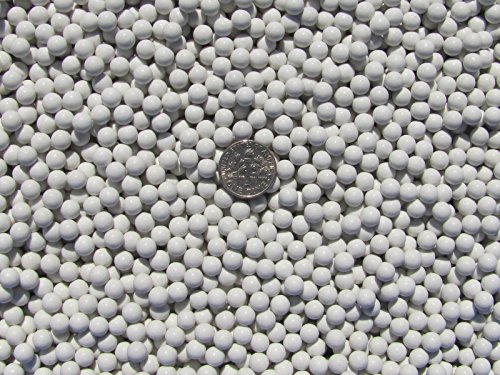 Algrium 0744633330737 1 Lb. 6 Mm Polishing Sphere Ceramic Porcelain Tumbling Media Non-Abrasive thumb #1