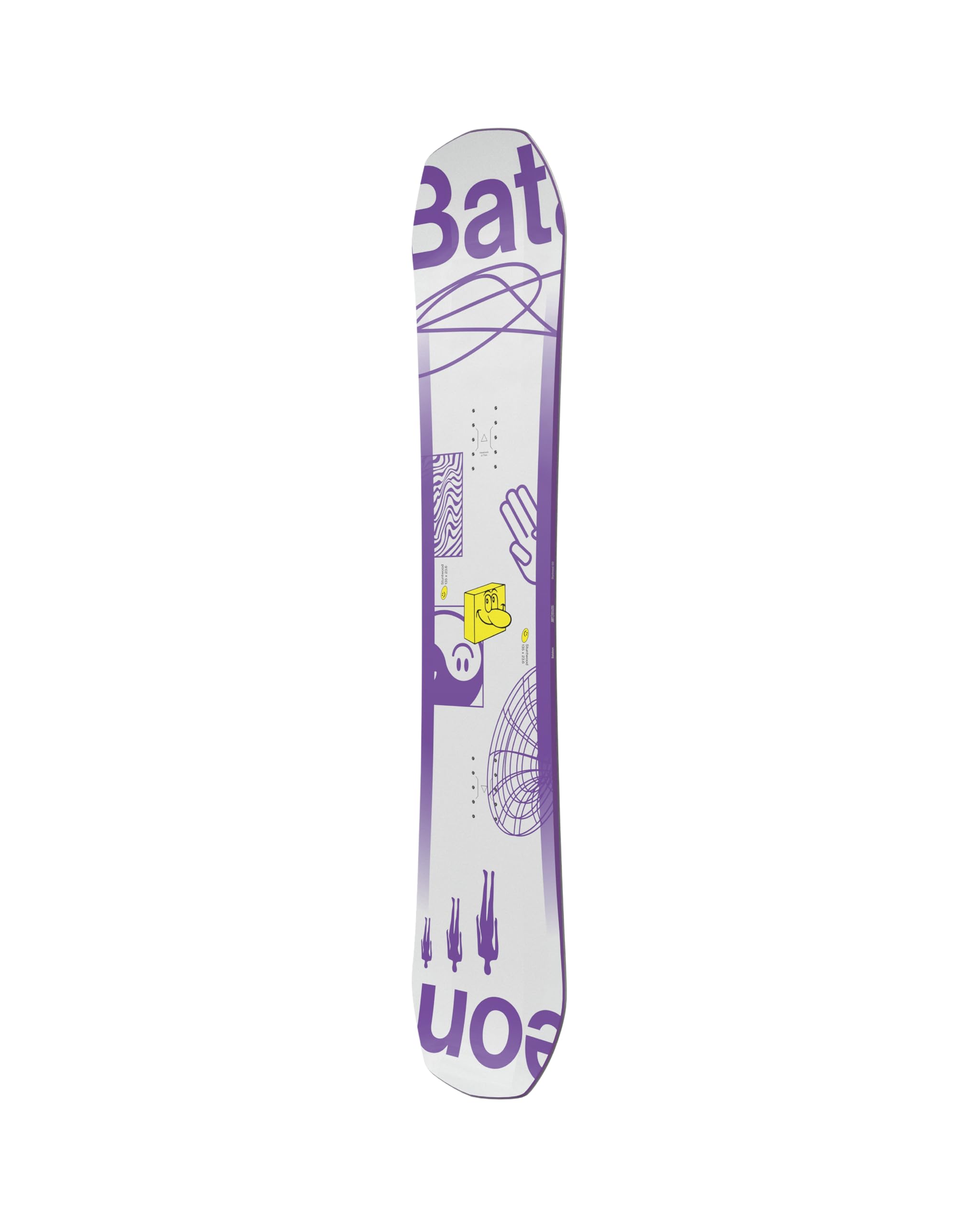 Bataleon Youth Stuntwood Twin Snowboard - 2025 Size 135