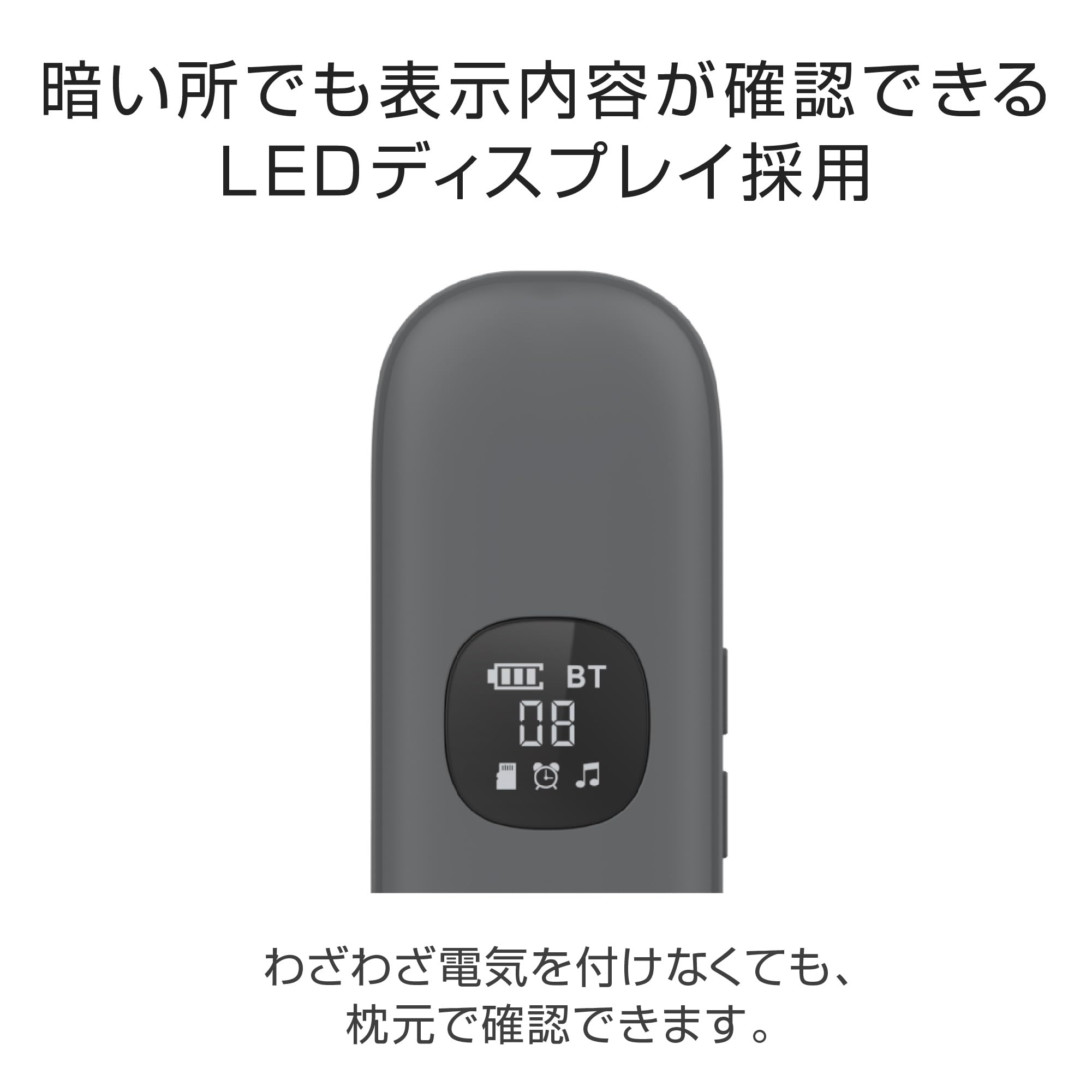 GREEN HOUSE ピロースピーカー GH-SPBL209サムネイル4