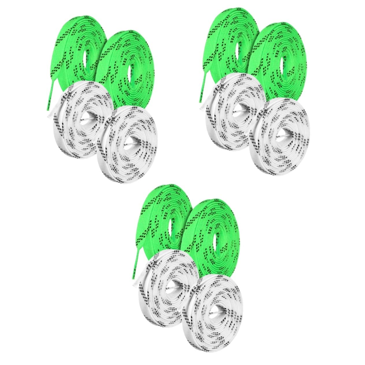 Didiseaon 6pares Cordones Para Patines De Hielo De Cordones Resistentes Fácil Instalación Mantienen Atados Para Deportes Sobre Hielo