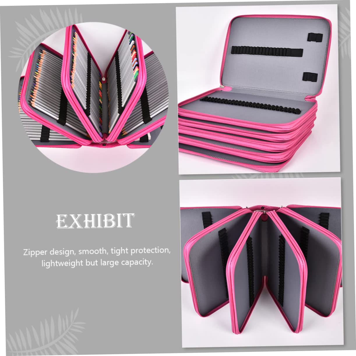 Astuccio per Penne Creativo e Portatile Astuccio per Cancelleria da Scuola per Organizzare Penne e Matite