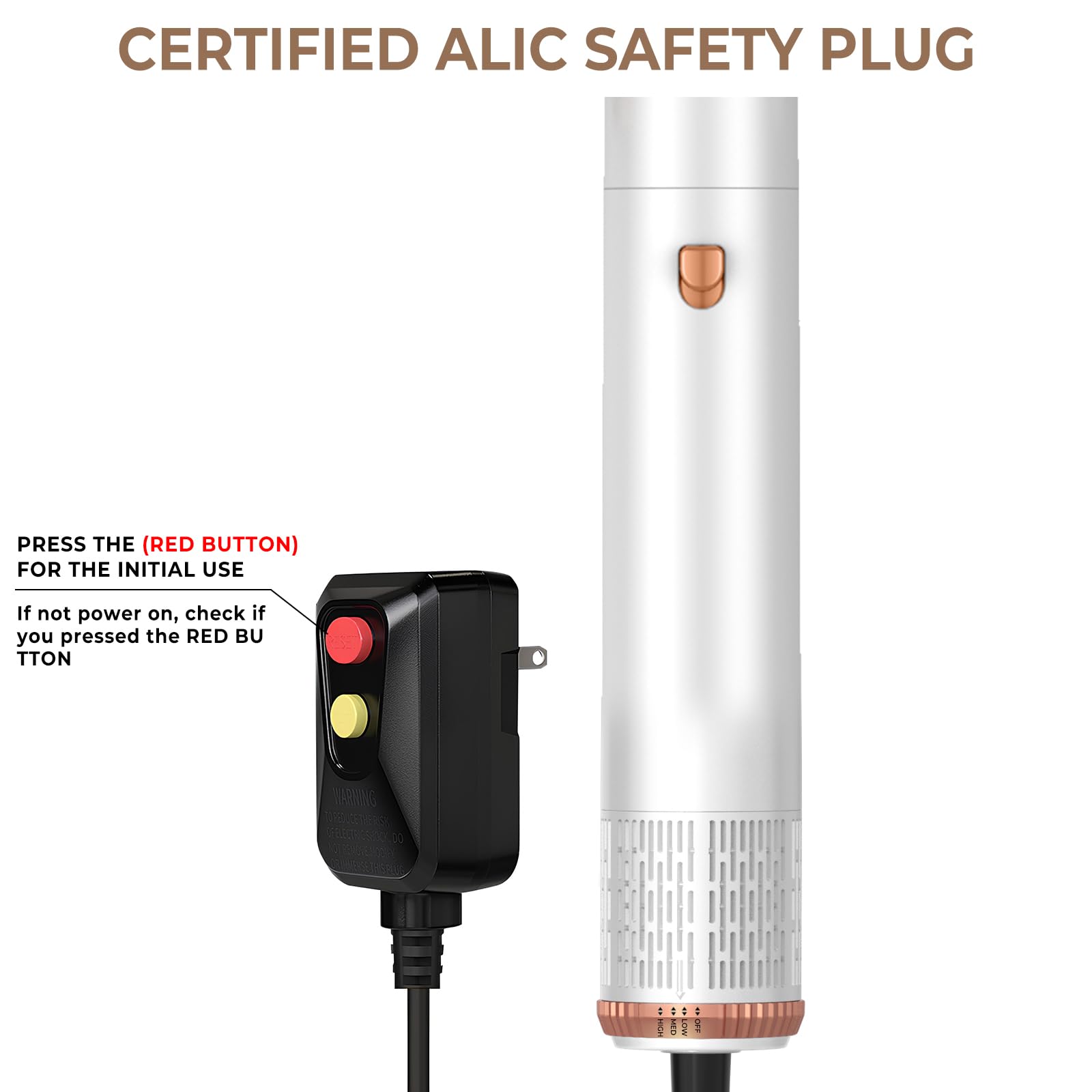 Hair Dryer Brush,6 in 1 Professional Hot Air Styler,Powerful Air Curling Wrap Styler,Negative Ionic Hair Dryer Fast Drying, Multi Hair Stylerfor Curling Volumizing Straightening Styling