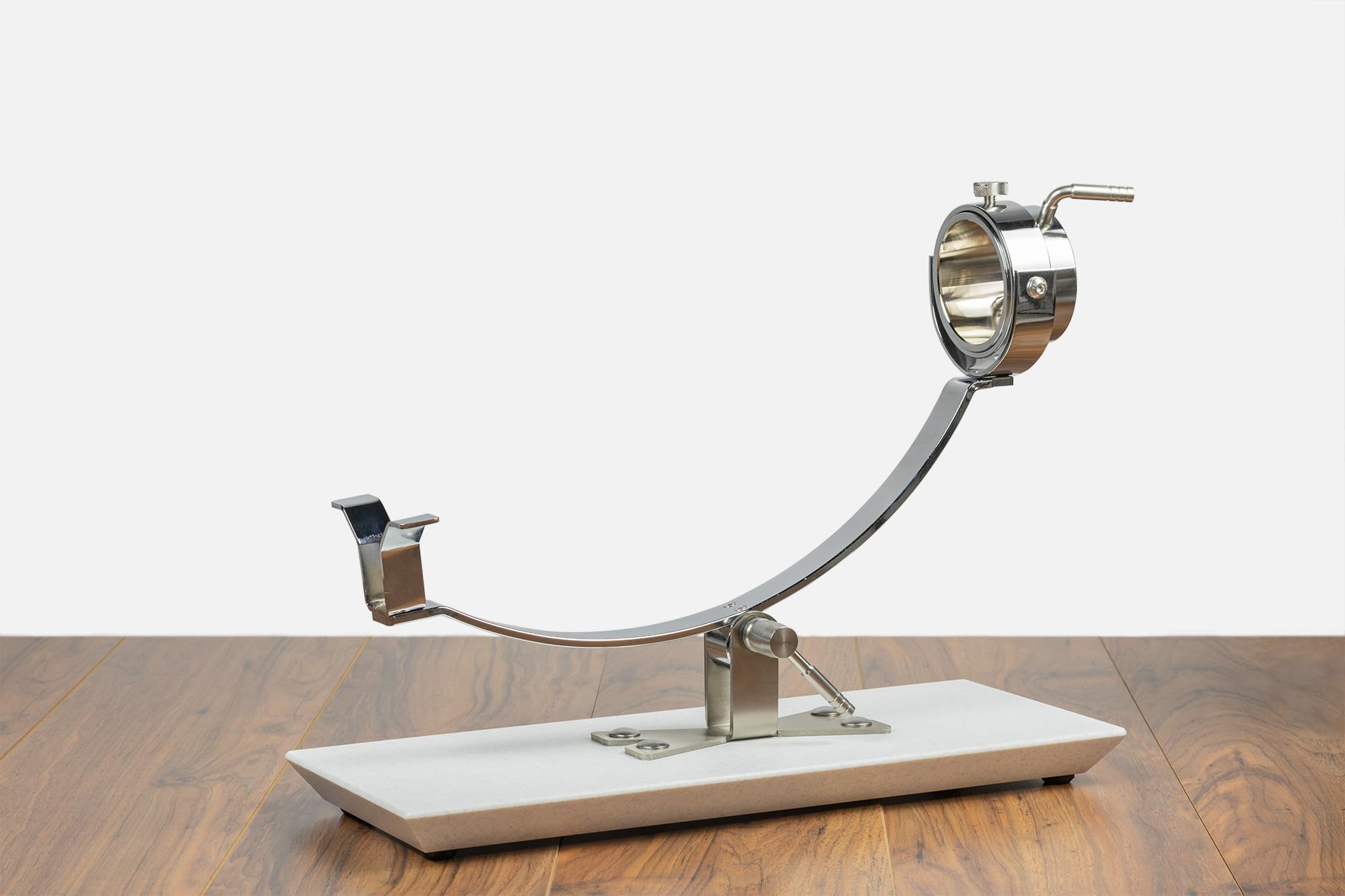 FERRETERIA LEPANTO Jamonero Giratorio Basculante con Base de Fibra Efecto Granito, Soporte jamonero con Base Efecto Flotante, jamonero Modelo Gala (Sin Set de Corte)