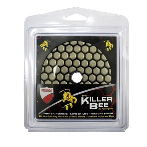 Productos RTC Killer Bee Almohadillas de pulido de diamante húmedo/seco de 4 pulgadas (GP4DRY3000)