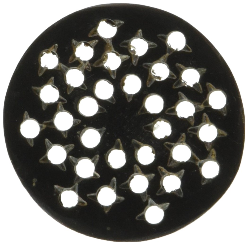 Bouton de klaxon à la main 2 pouces au motif rond tacheté haut de gamme