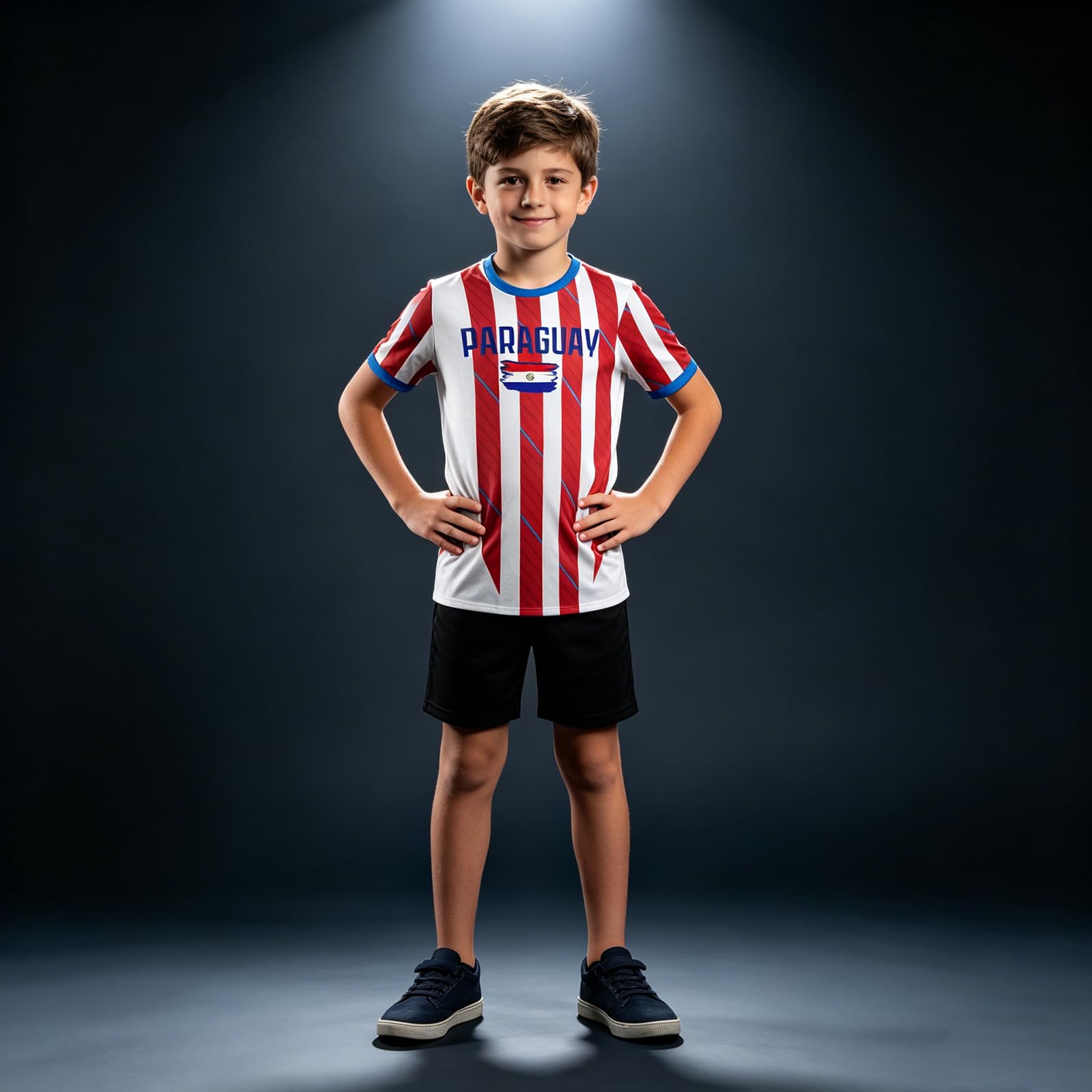 Genérico Camisetas de fútbol Personalizada para Mundial 2026 para Hombre Mujer niños con Nombre número
