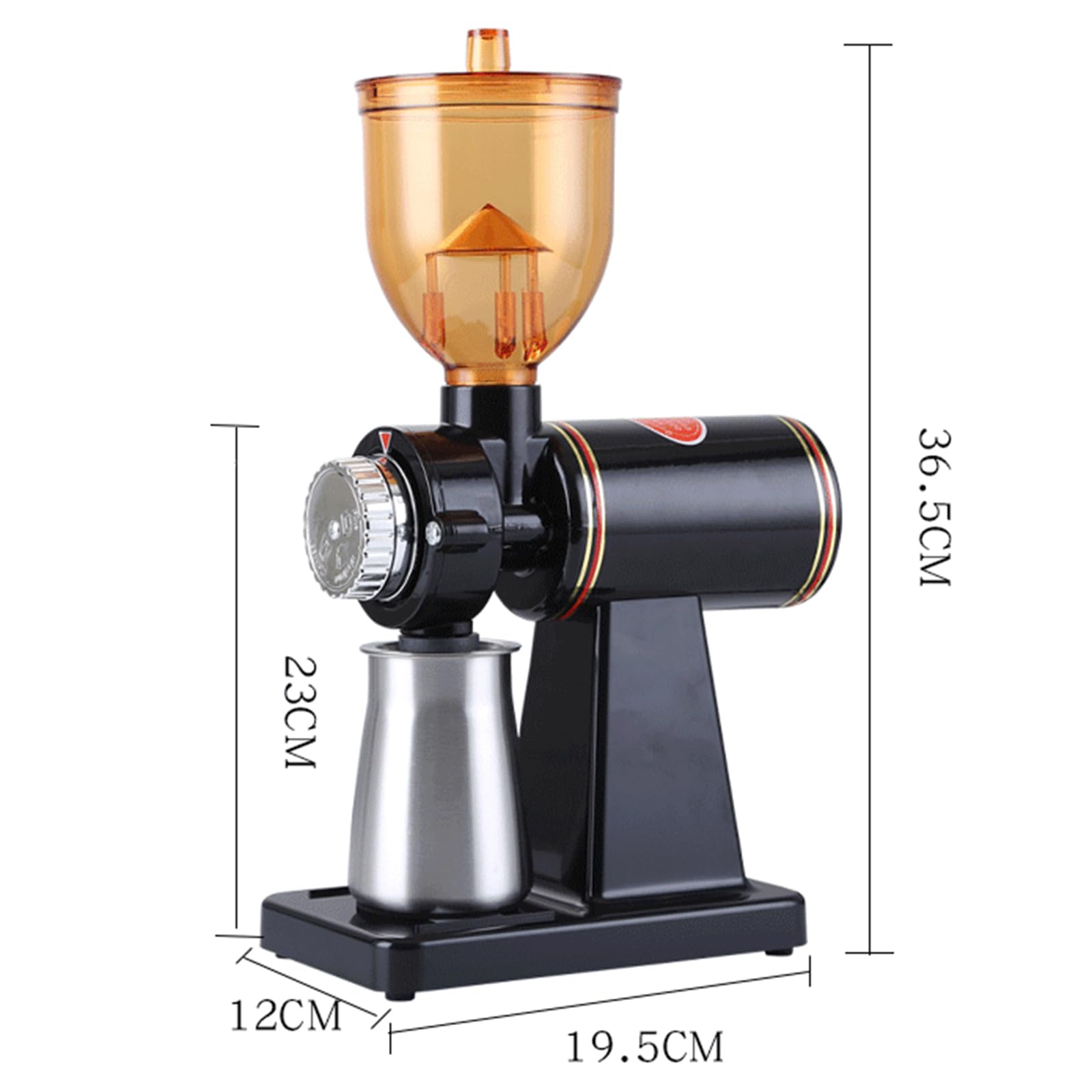Molinillo De Café Eléctrico En Grano, Molinillo De Café Profesional, Con Almacén De Granos Anti-Salto, 8 Configuraciones De Molienda, Capacidad De Grano De Café 250g, Para Granos De Café, Especias