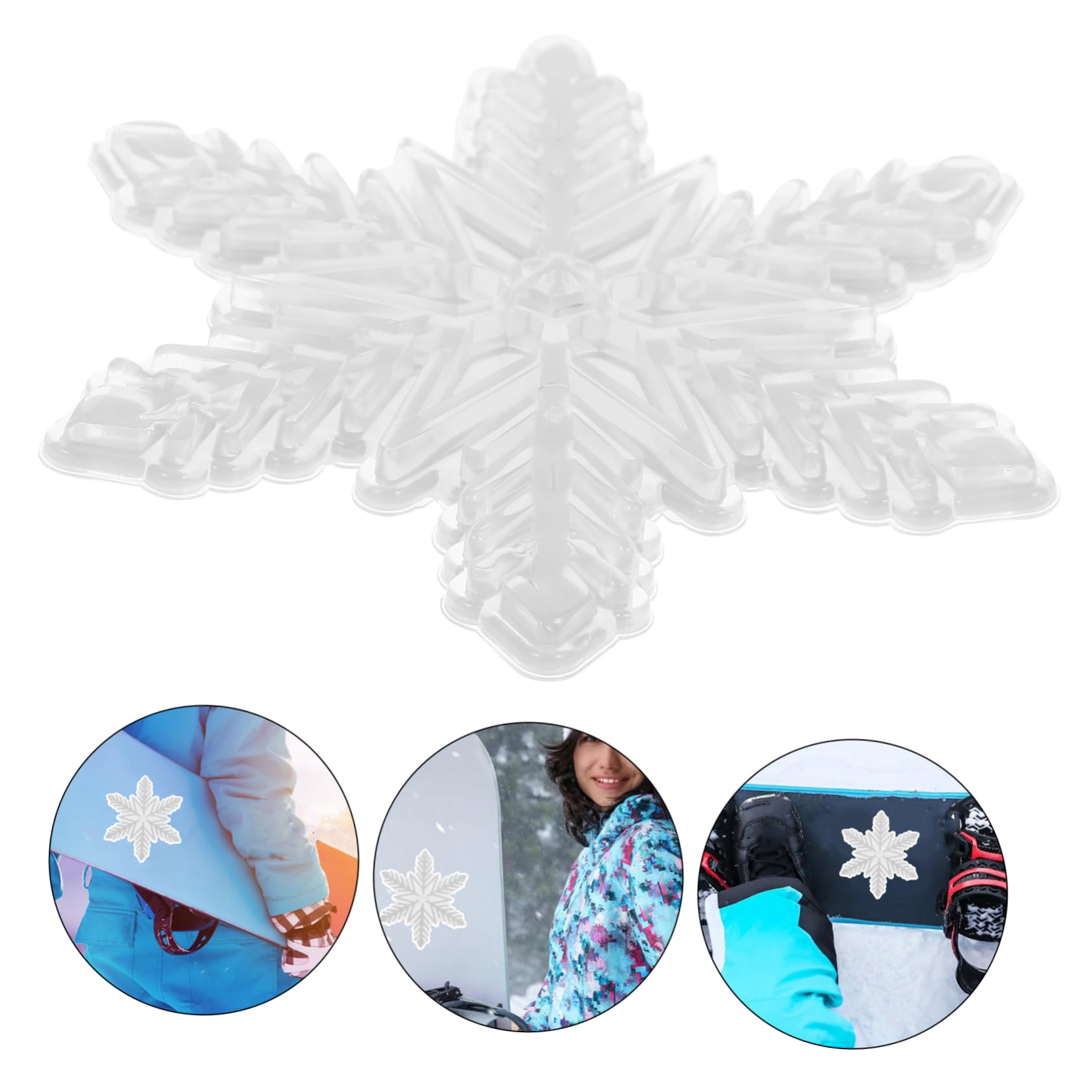Supvox Snowboard-Aufkleber skiwachs skisocken skiausrüstung skecers Snowboard-Pad elektrisches Skateboard Aufkleber zum Skaten im Freien Anti-Rutsch-Zubehör für Snowboards Plastik Golden
