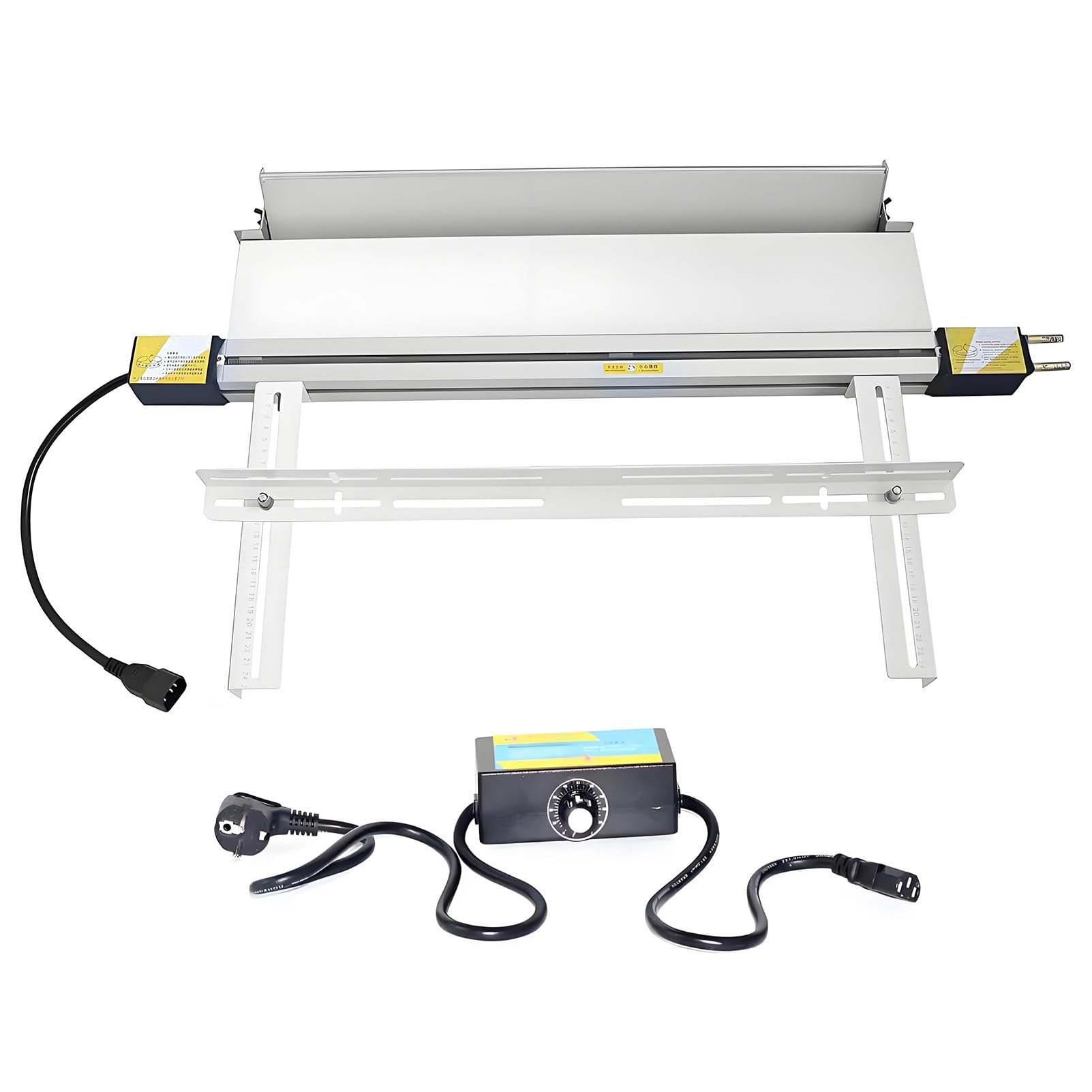 EpyGnom Acrylic Bending Machine, PVC Plastic Bender with Bracket Angle Adjustment, Acrylic Plastic Bender Strip Heater 0-450℃, for 1-6mm PVC/PP/ABS/PC 125cm/48in
