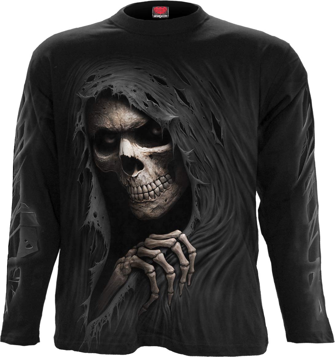 Spiral Men's Black Direct - Grim Ripper - Longsleeve T-Shirt ,M