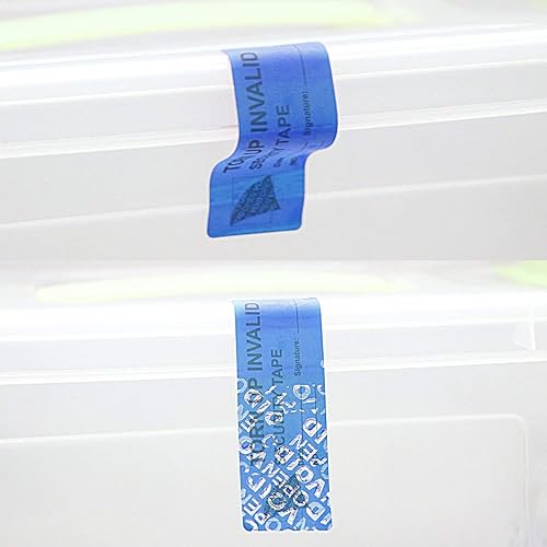 Miniatura 8 de 100 calcomanías de seguridad a prueba de manipulaciones, etiquetas resistentes a la manipulación, sellos de seguridad para evitar el vacío abierto