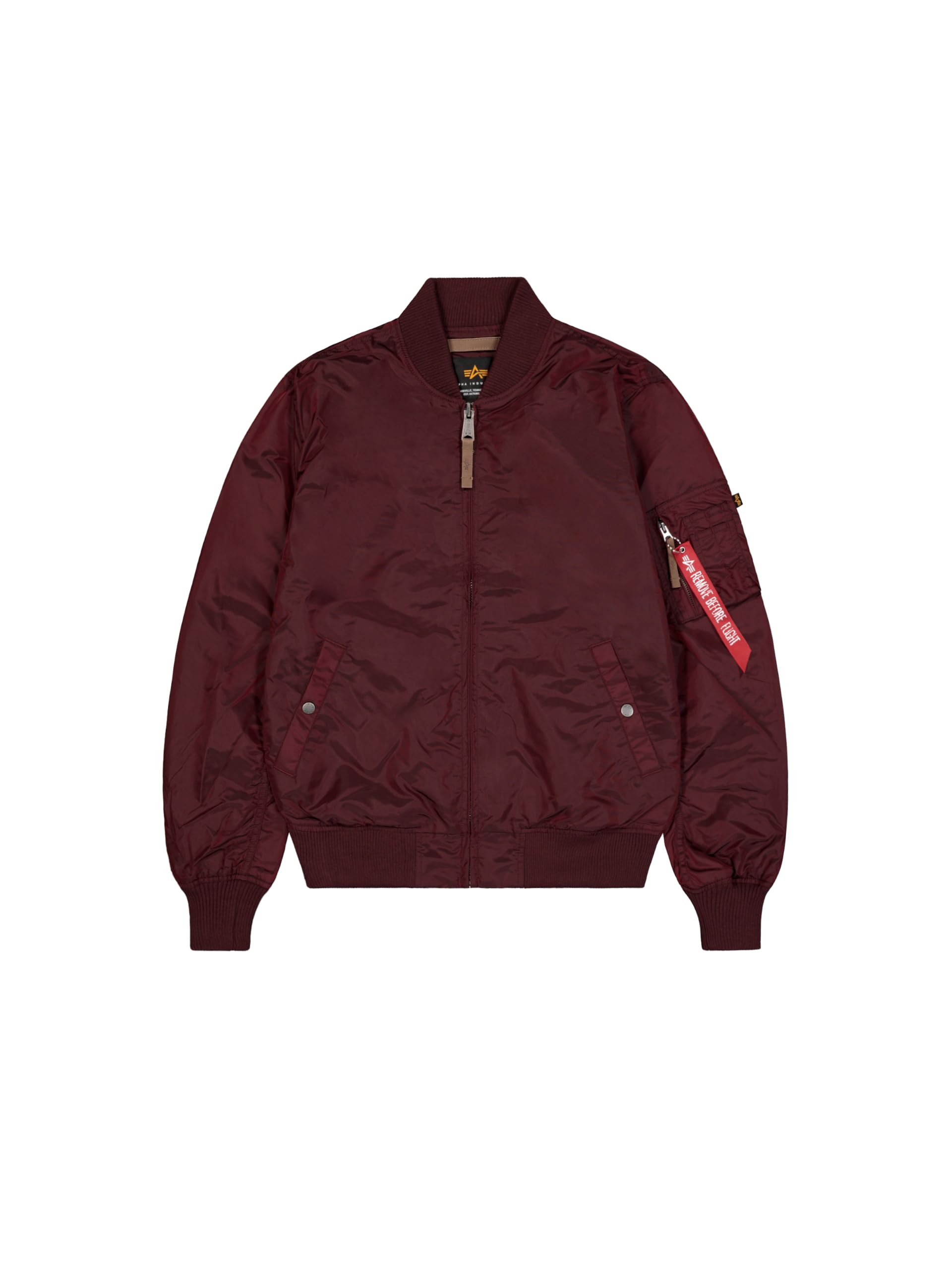 ALPHA INDUSTRIES Men Blouson Jacket MA 1 TT, Talla:3XL, Color:Dark Maroon