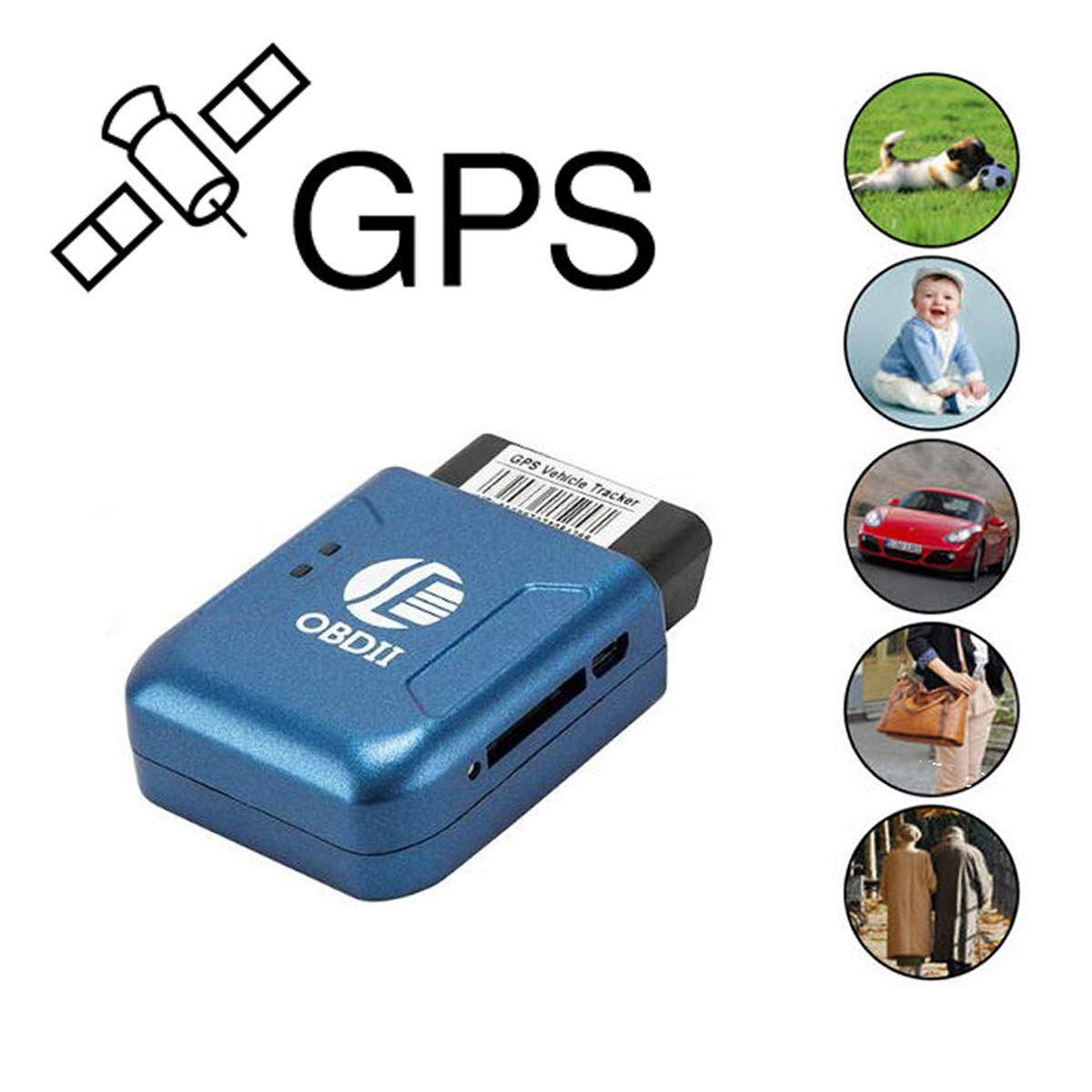 Przenośny OBD II samochód ciężarowy GSM GPRS lokalizator GPS w czasie rzeczywistym