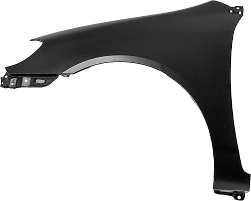 Miniatura 3 de Evan Fischer Guardabarros delantero compatible con 2003-2008 Toyota Corolla imprimó acero para modelos CE/LE lado del conductor