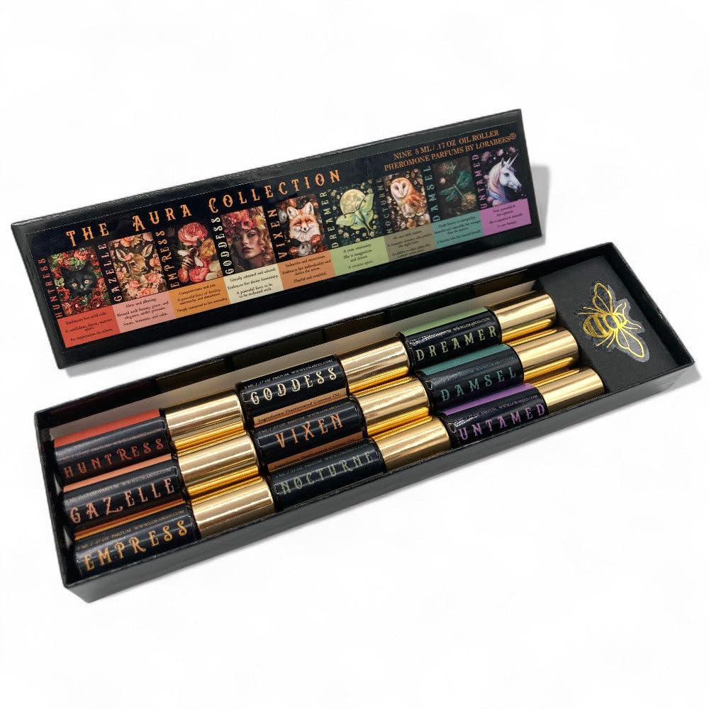 Aura Collection Discovery Kit Pheromone Perfume Oil Rollers