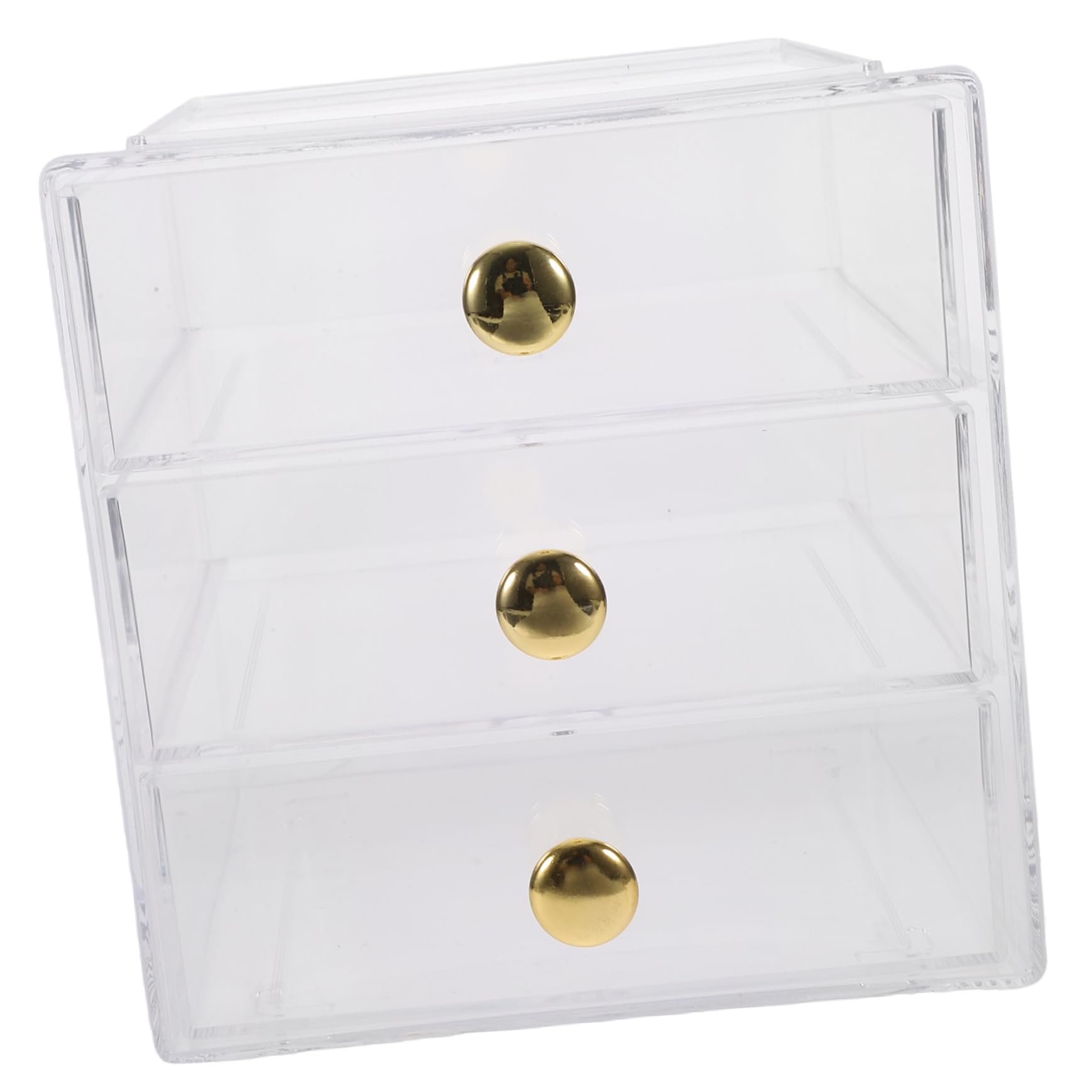 Caja De Almacenamiento Tipo Cajón, Organizador De Mesa Apilable Multicapa, Caja De Almacenamiento Transparente para Artículos Varios