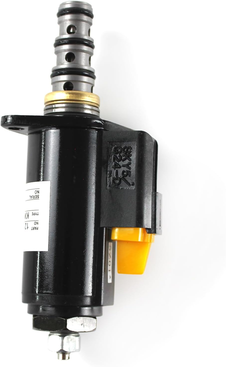 24V Solenoid Valve 121-1491 1211491 KWE5K-31/G24DB30 for Caterpillar 307B 308C 311B 312B 320 322B E320B E320C Excavator Aftermarket Replacement Parts