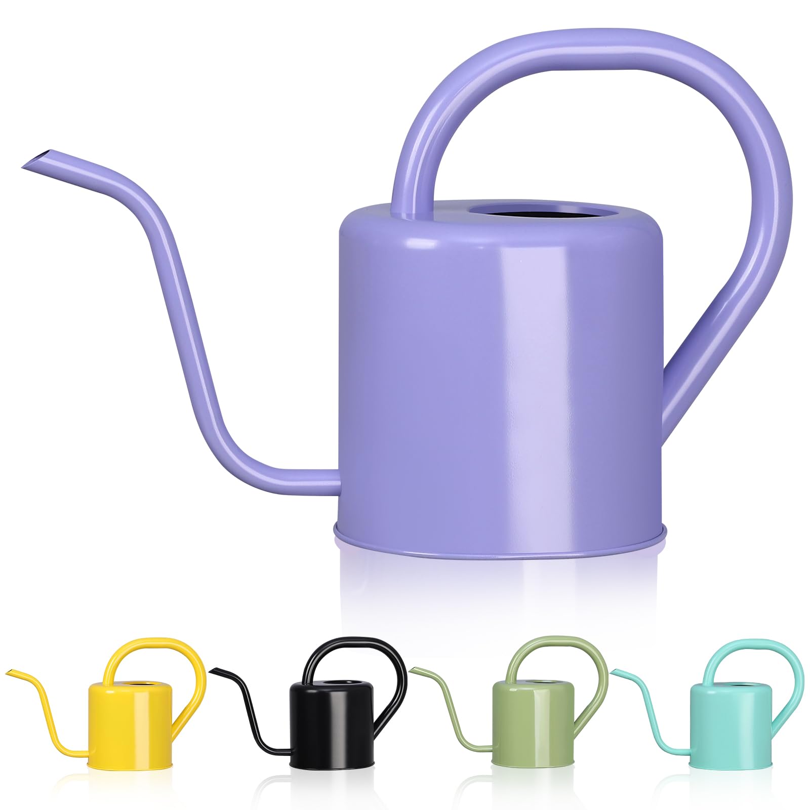 gegemaoyi 1L Purple Watering Can