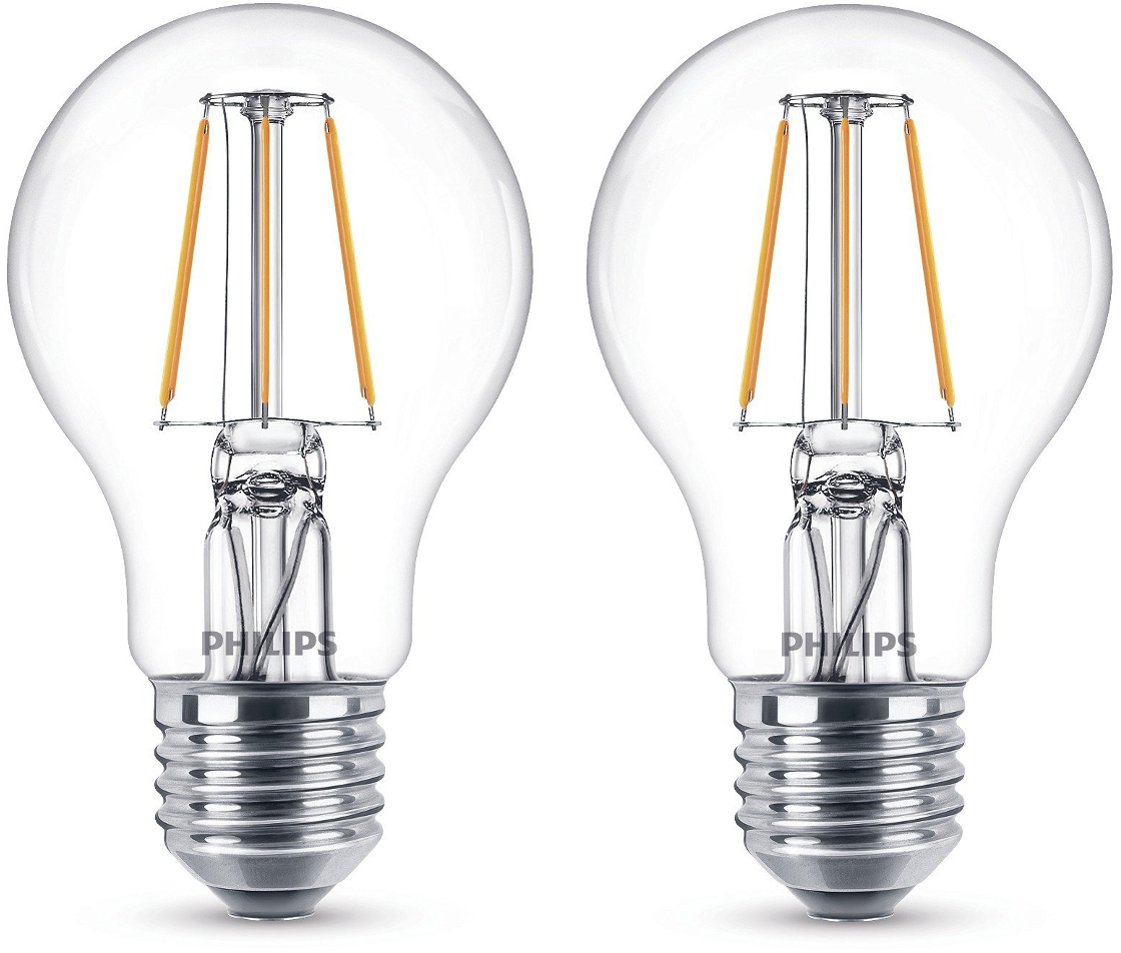 Philips - Ampoule LED Classic 40W A60 E27 WW CL ND 2BC/6