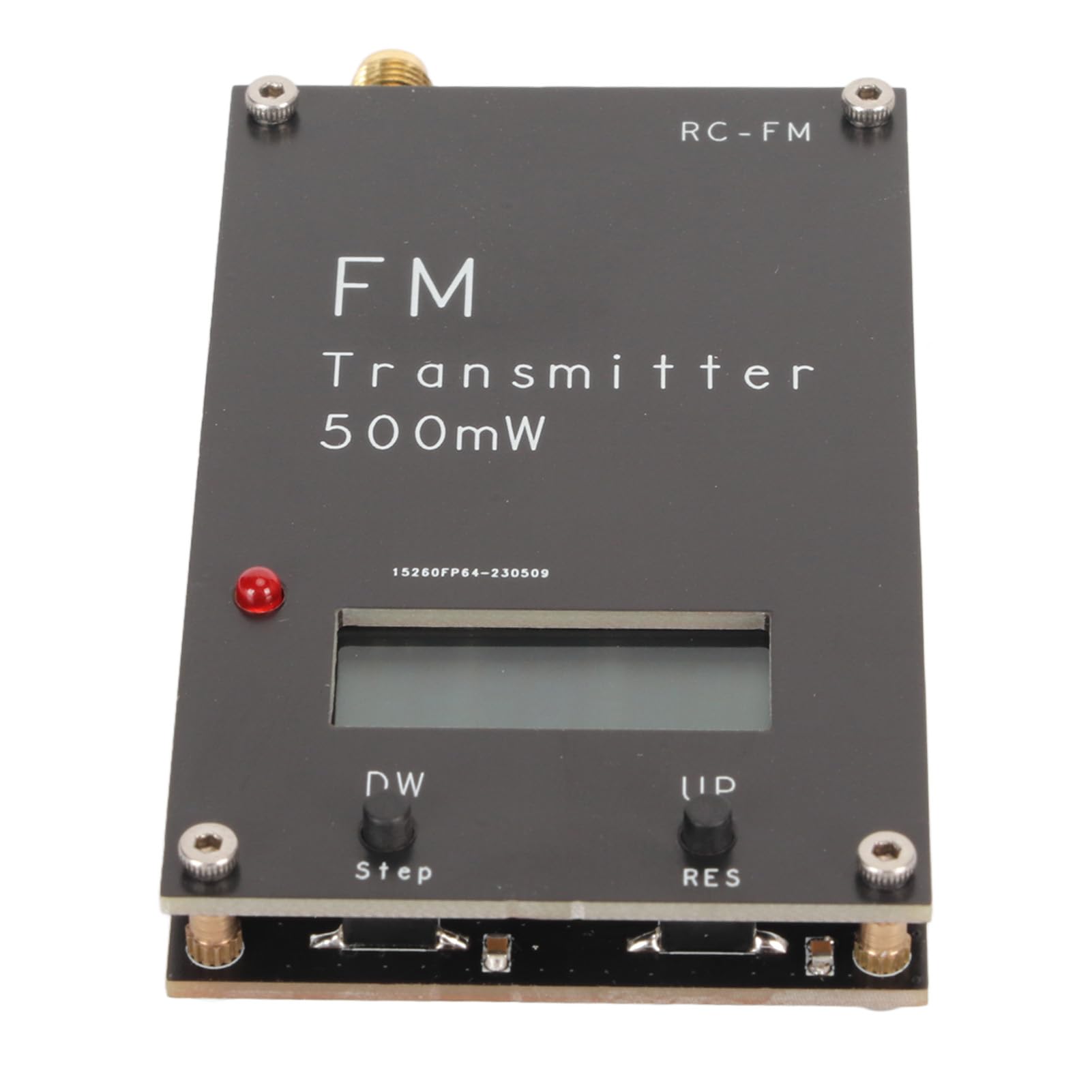Transmetteur FM, USB Type C 88-108 MHz 500 MW 2000 M Transmetteur FM avec écran LCD pour Radio FM