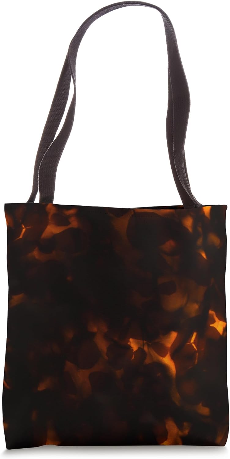 Tortoiseshell tortoise shell pattern Boho Elegant Tote Bag