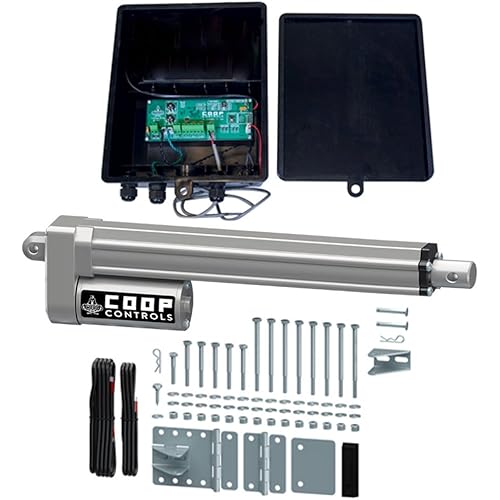 Automatic Coop Door Opener Kit (CKSP-Standard Kit, No Battery)