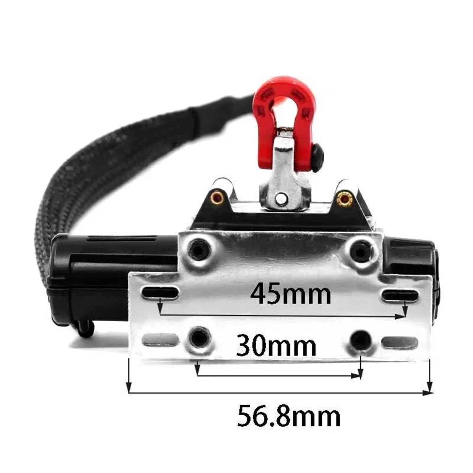 Für Axial Für SCX10 90046 Für Traxxas Für TRX4 Für TRX6 Gen8 1/10 Rc Auto Metall Winde Drahtlose Fernbedienung System Crawler Upgrade Teile RC Zubehör