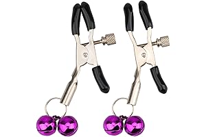 Non-Piercing Adjustable Stainless Steel Nipple Clamps for Women/Men, Pleasure Stimulators