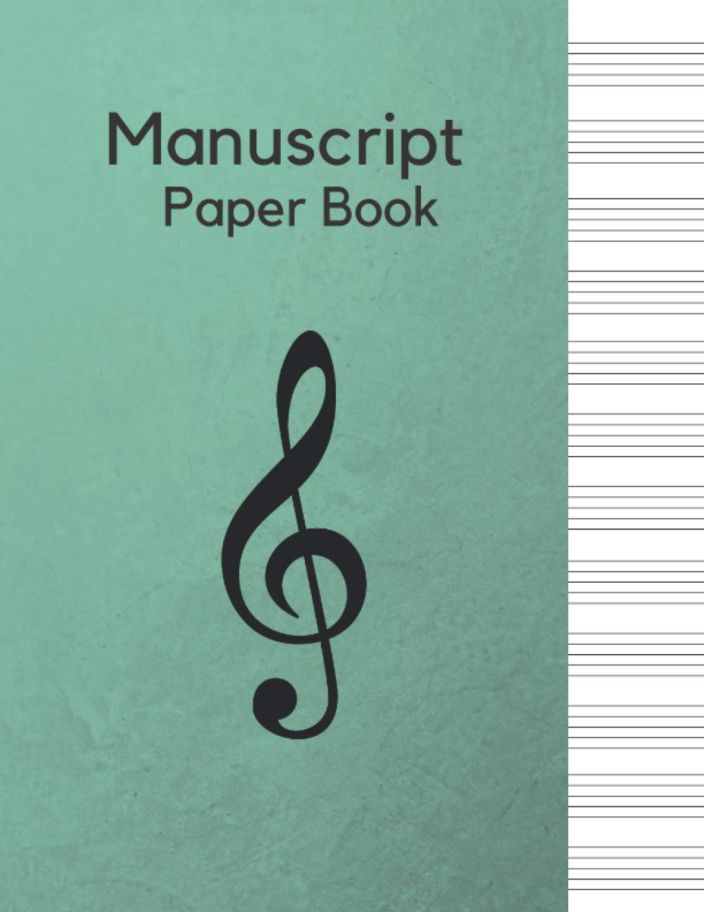 Manuscript Paper: Standard Manuscript Paper Book, 12 Stave, 120 Pages: Notebook for Musicians (Traditional blank sheet music)