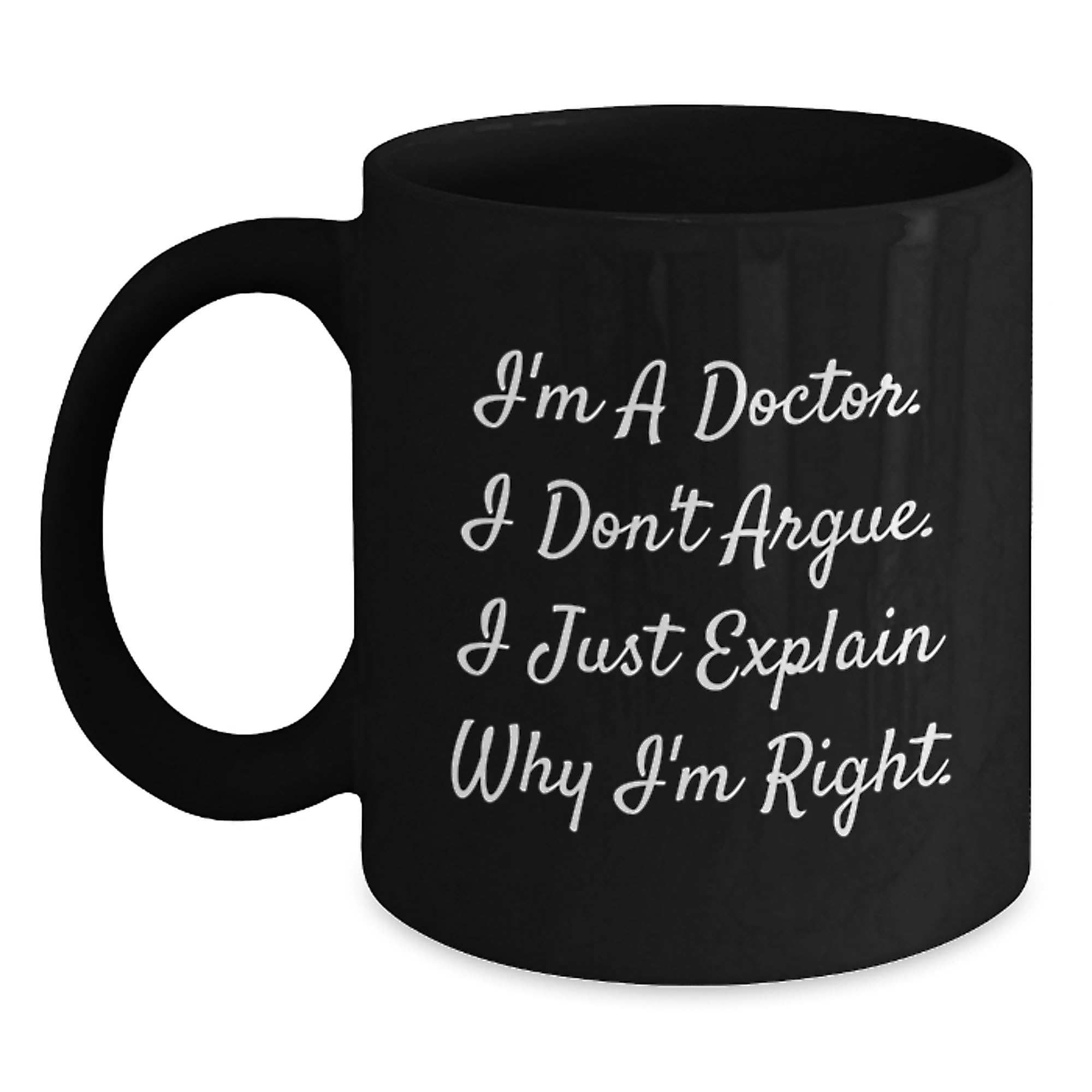 Funny Doctor Gifts from Friends — funny ceramic mug from ShopProudGifts