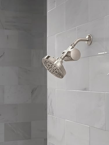 Miniatura 7 de Delta Faucet Clarifi - Accesorio de filtro de ducha estándar de níquel cepillado con cartucho de filtro adicional