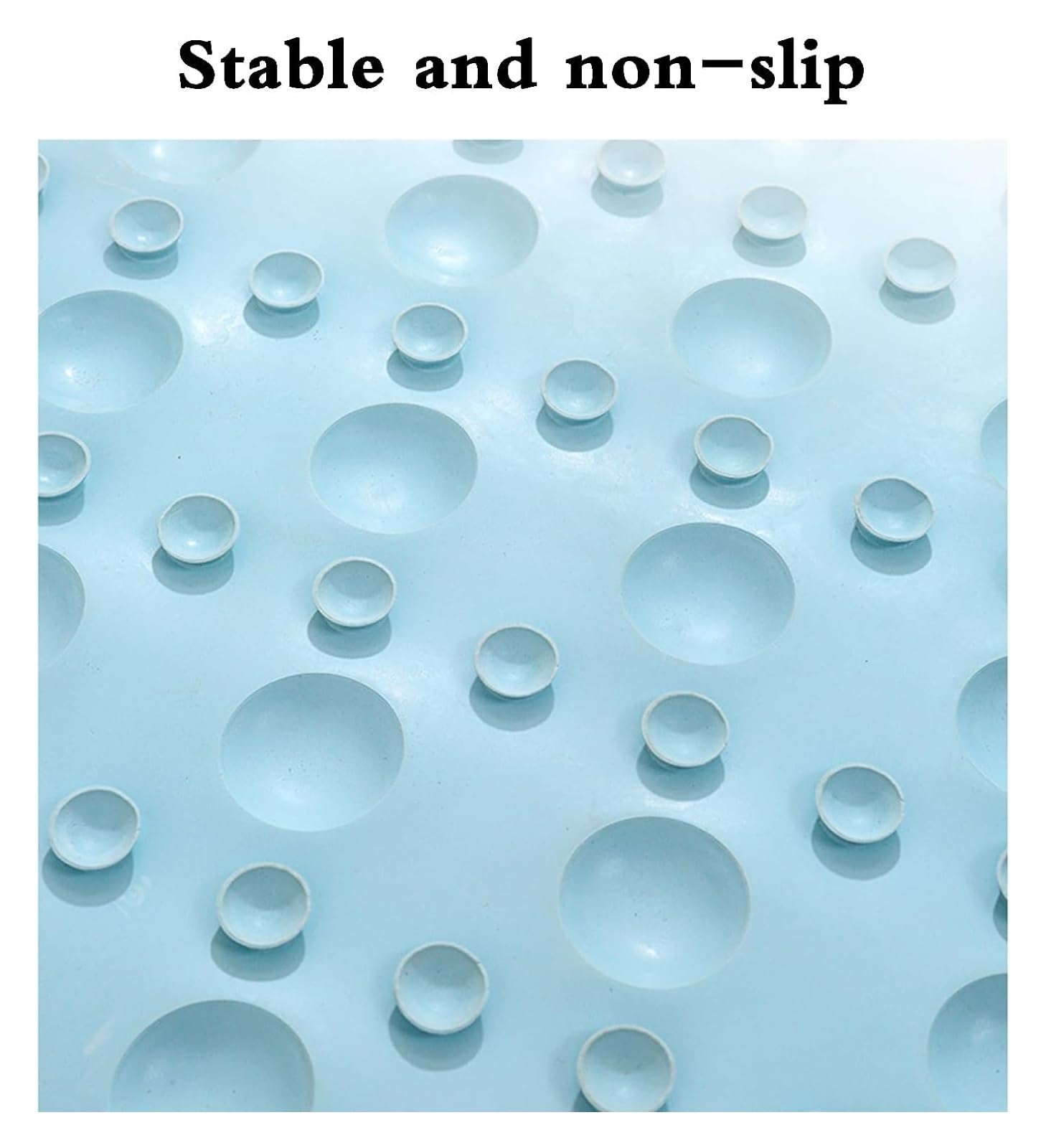 Colchón de baño Antideslizante Non Slip Bath Mats For Inside Bath,Comfortable For Feet,Durable Resistant,For Bathtub,Anti Slip Mat For Inside Shower and Bath(Grey,40 * 70cm)