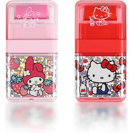 2 Pack Hello kitty Erasers