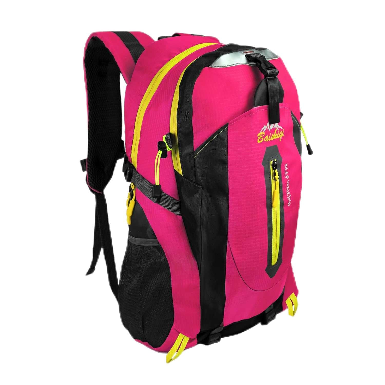 OcioDual Zaino Trekking 30 Litri Rosa, Zaino Montagna Leggero Impermeabile Pieghevole, Zaini Campeggio, Escursionismo, Attraversamenti, Backcountry, Walking, Sport