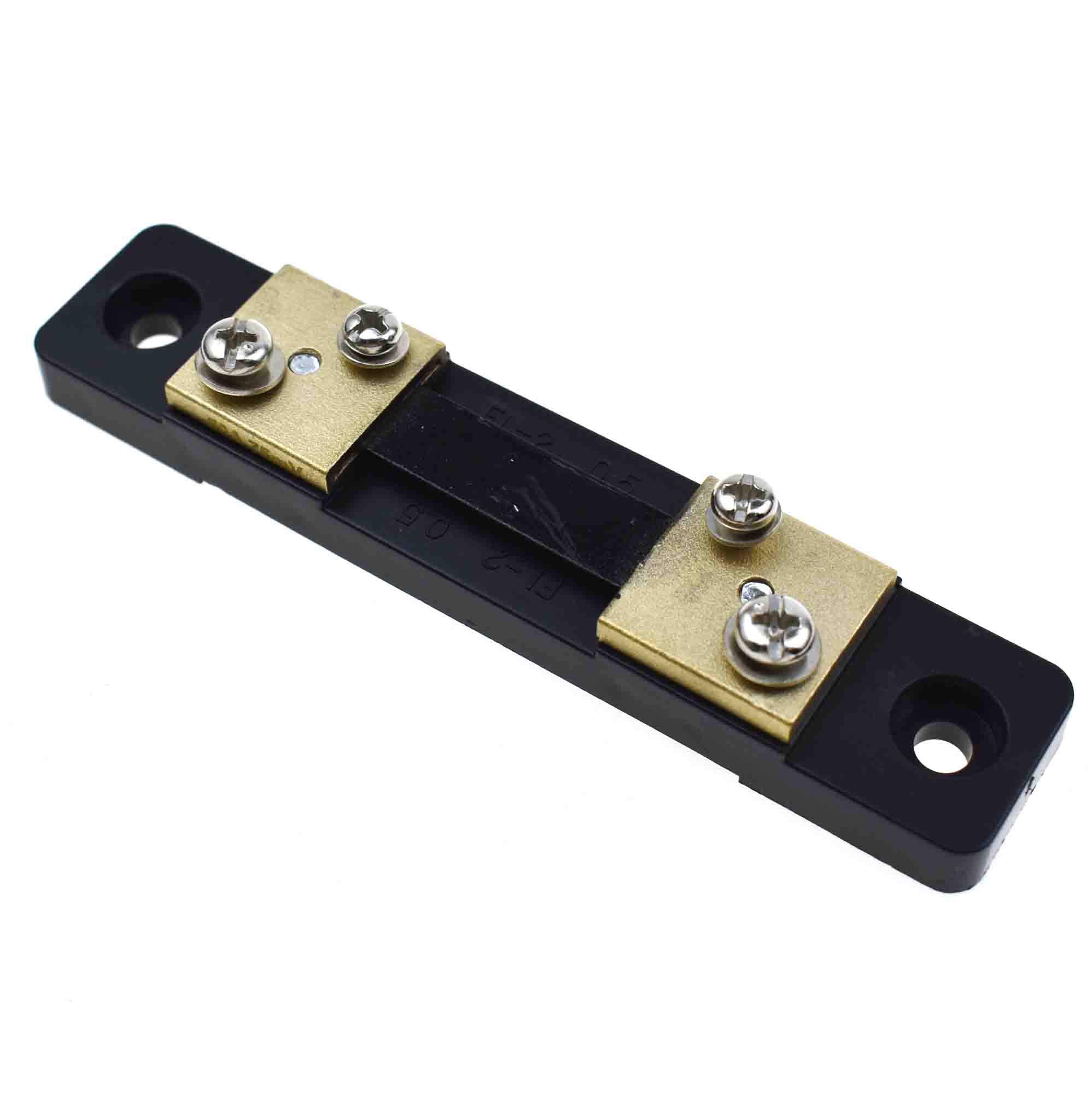 1PCS 75mV 5A 10A 20A 15A 20A 30A 50A 75A 100A 150A 200A 250A 300A 400A External Shunt FL-2 Current Meter Measure Shunt Resistors For Digital Ammeter (50A 75mV)