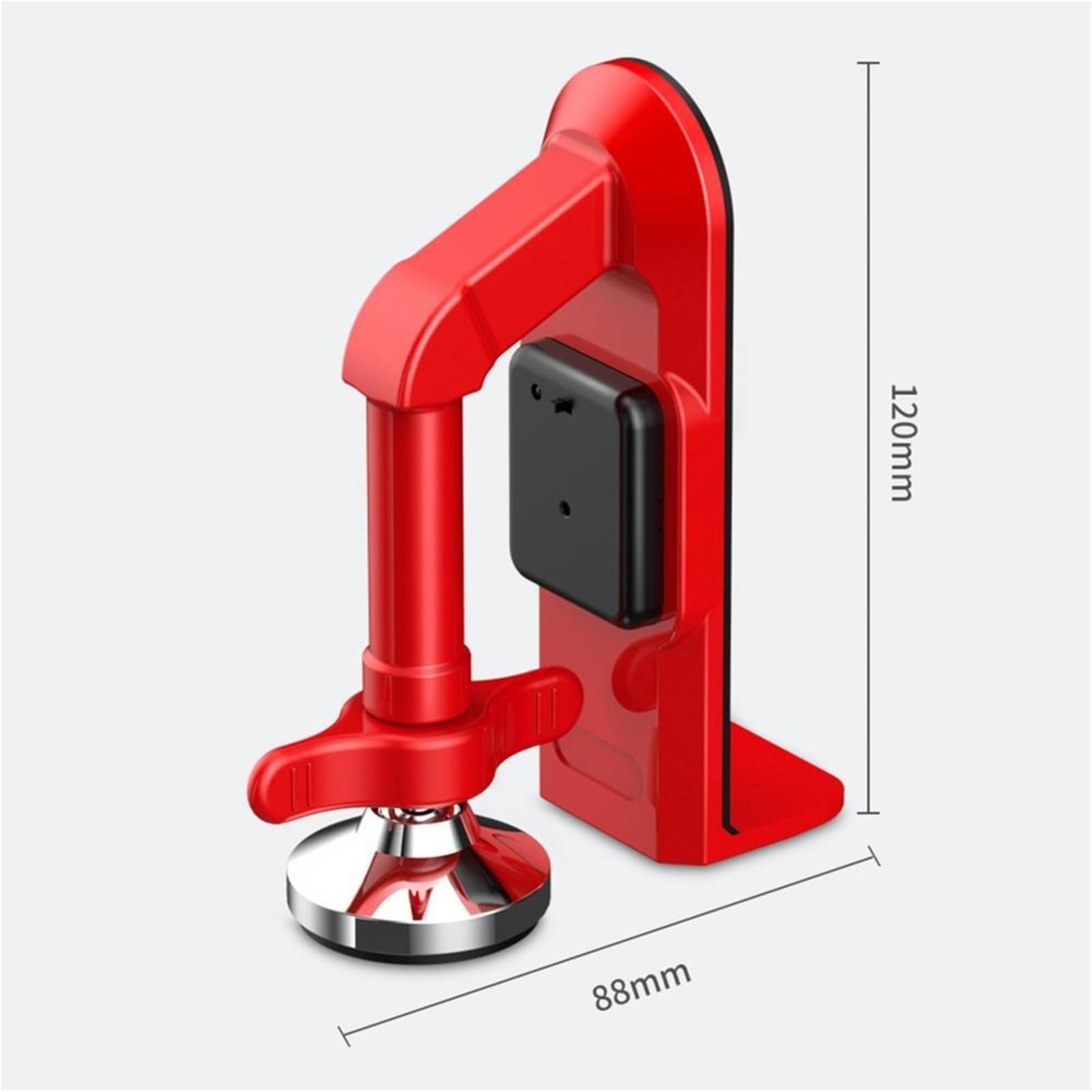 Tope Para Puerta Con Alarma Alarma de tapón puerta cuña aleación(A)