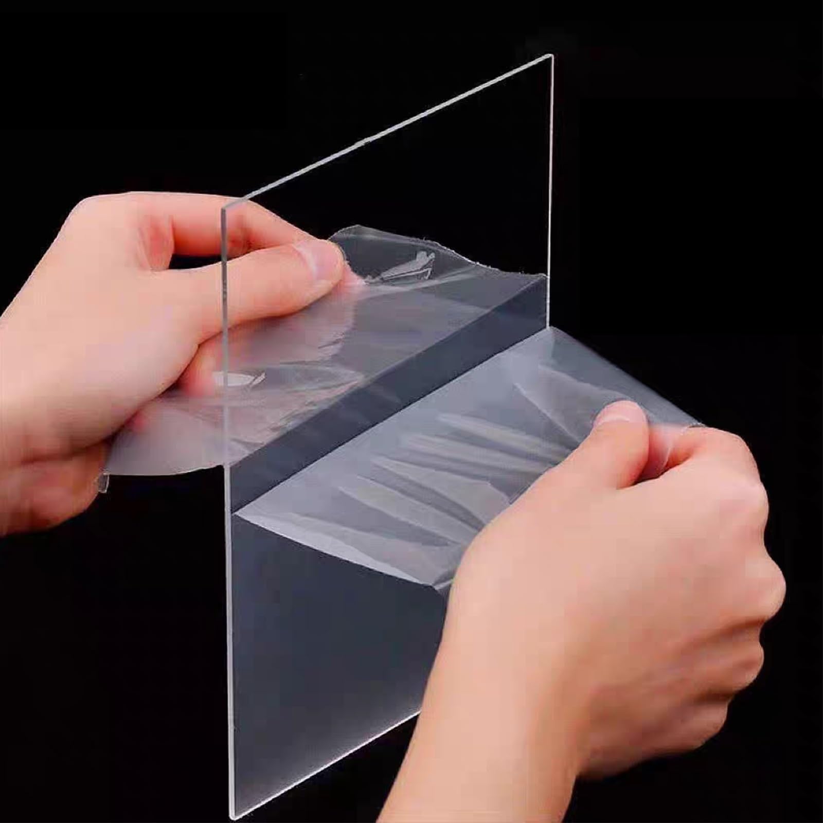Policarbonato Placas Transparente de 5 mm, Tejados De Plastico Exterior, Paneles De Policarbonato Para Invernaderos Para Cobertizos, Cocheras, Cabañas, Perreras, Fáciles De Cortar