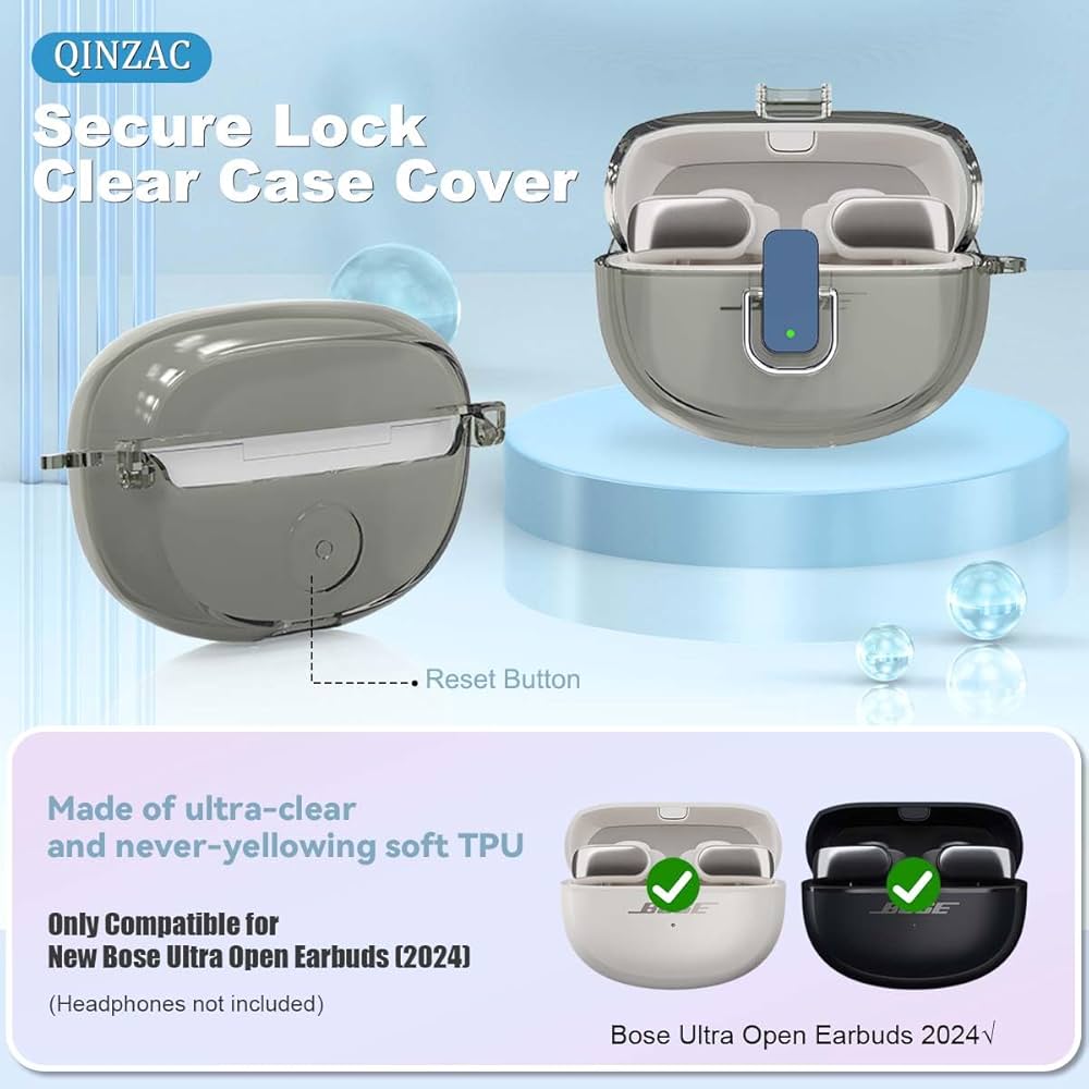 Amazon.com: for Bose Ultra Open Case Cover 2024 [with Safety