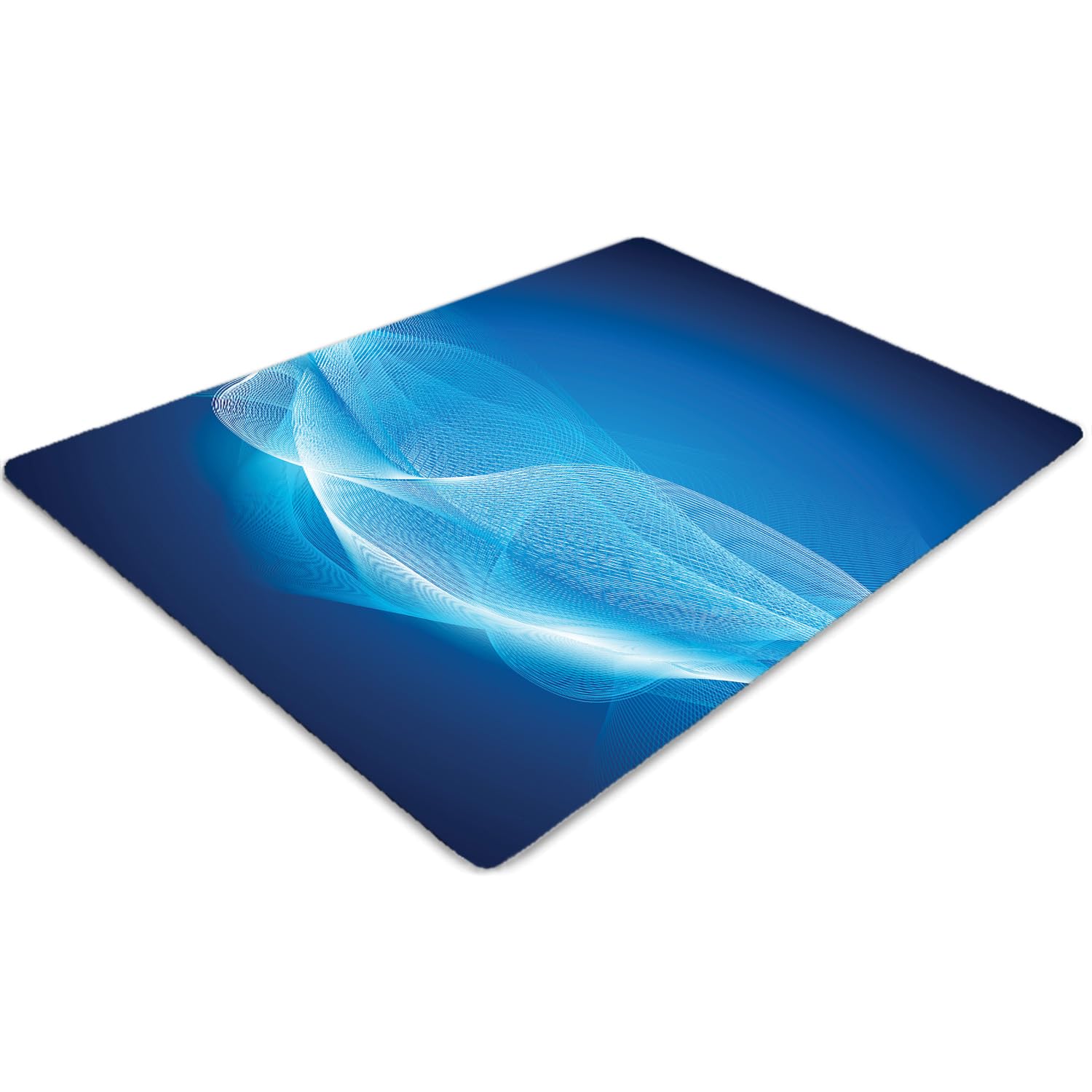 Protège-sol pour chaise de bureau 120x90 rectangulaire et antidérapant