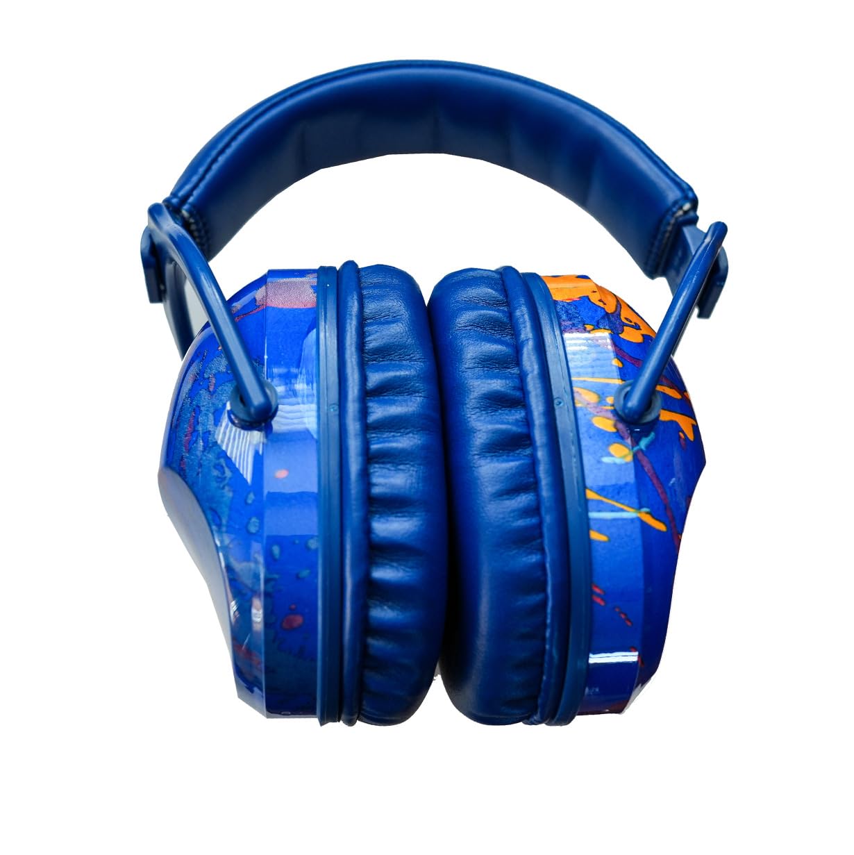 Sensory Junction Blue Ear Defenders Noise-Cancelling Ear Protection With Extra Soft Adjustable Earmuff For Kids, Autistic Toddlers, And Children With Sensory Sensitivities. (Blue)